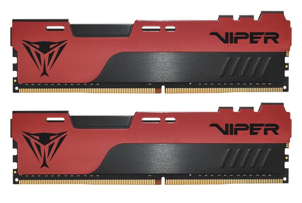 Модуль пам`яті DDR4 2x8GB/2666 Patriot Viper Elite II Red (PVE2416G266C6K) PVE2416G266C6K фото