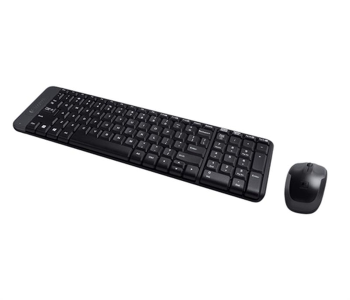 Комплект (клавіатура, мишка) бездротовий Logitech MK220 Black USB (920-003168) 920-003168 фото