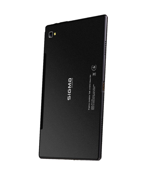 Планшетний ПК Sigma mobile Tab A1010 Neo 4/64GB 4G Dual Sim Black+чохол-книжка TAB A1010 Neo 4/64GB Black фото