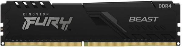 Модуль пам`ятi DDR4 8GB/3200 Kingston Fury Beast Black (KF432C16BB/8) KF432C16BB/8 фото