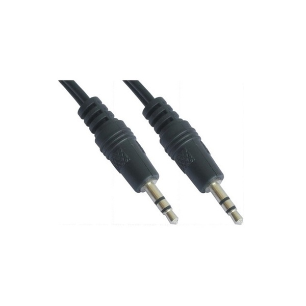 Аудіо-кабель Atcom 3.5 мм - 3.5 мм (M/M), 3 м, Black (17436) пакет 17436 фото