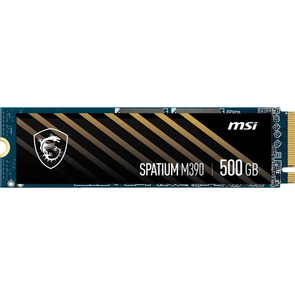 Накопичувач SSD 500GB MSI Spatium M390 M.2 2280 PCIe 3.0 x4 NVMe 3D NAND TLC (S78-440K170-P83) S78-440K170-P83 фото