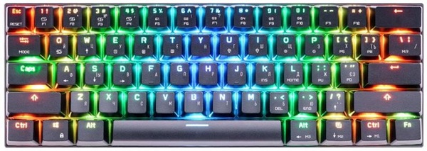 Клавіатура бездротова Motospeed CK62 Outemu Blue Black (mtck62bmb) mtck62bmb фото