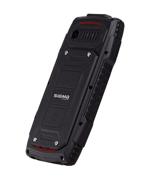 Мобільний телефон Sigma mobile X-treme AZ68 Dual Sim Black/Red X-treme AZ68 Black/Red фото