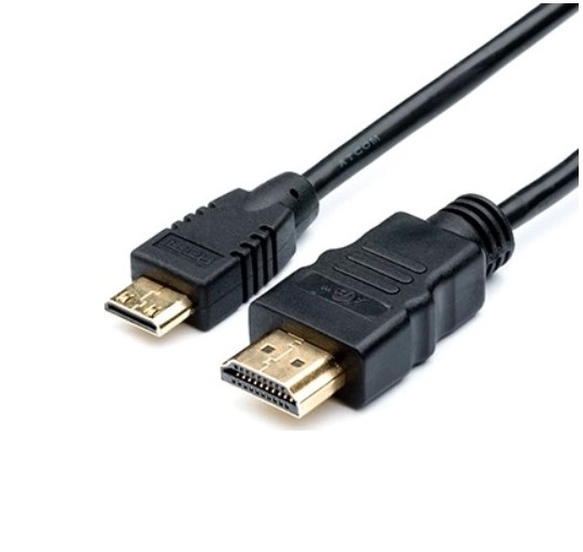 Кабель Atcom HDMI - mini-HDMI (M/M), 5 м, Black (6155) 6155 фото