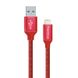 Кабель ColorWay USB-Lihgtning, 1м Red (CW-CBUL004-RD) CW-CBUL004-RD фото 1