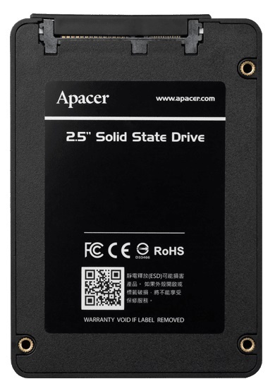 Накопичувач SSD 960GB Apacer AS340 Panther 2.5" SATAIII 3D TLC (AP960GAS340G-1) AP960GAS340G-1 фото