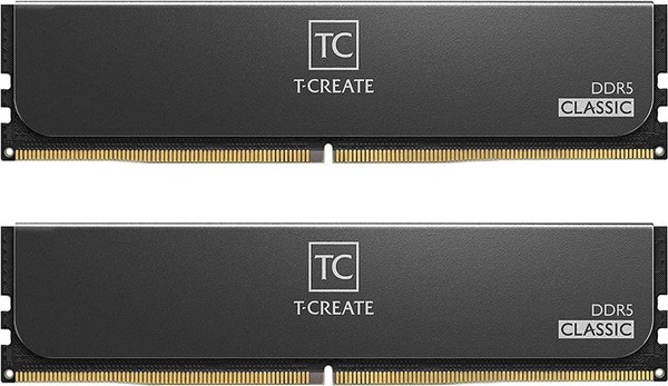 Модуль пам`ятi DDR5 2x32GB/5600 Team T-Create Classic 10L Black (CTCCD564G5600HC46DC01) CTCCD564G5600HC46DC01 фото