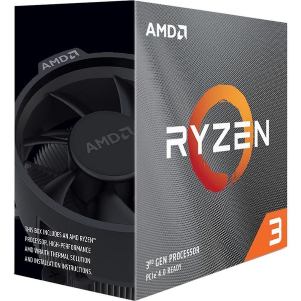 Процесор AMD Ryzen 3 3100 (3.6GHz 16MB 65W AM4) Box (100-100000284BOX) 100-100000284BOX фото