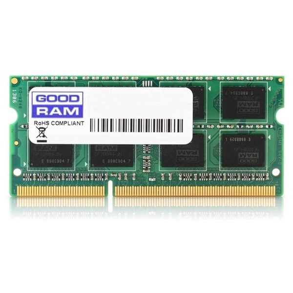 Модуль пам`ятi SO-DIMM 4GB/1600 DDR3 GOODRAM (GR1600S364L11S/4G) GR1600S364L11S/4G фото