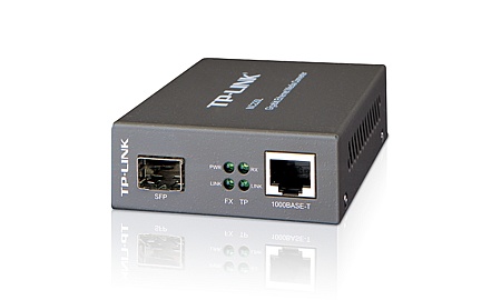 Медіаконвертер TP-Link MC220L (MM до 0,55 км, SM до 10км) MC220L фото