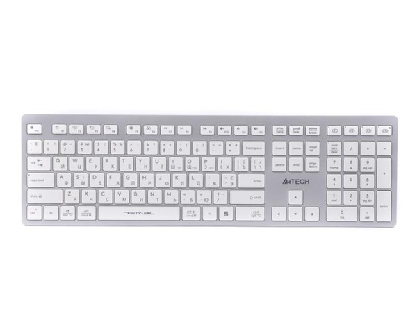 Клавіатура A4Tech FBX50C White FBX50C (White) фото