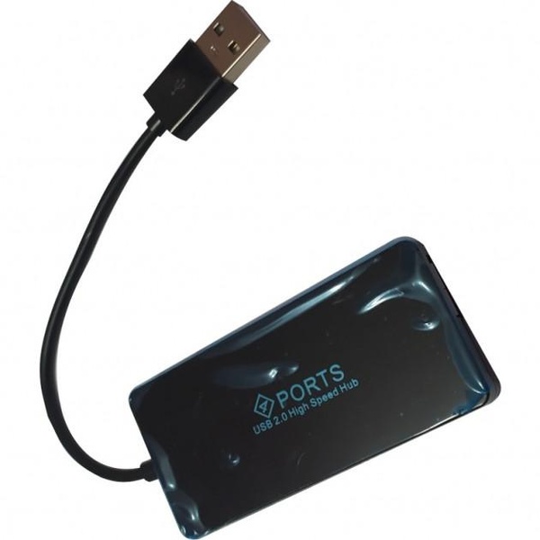 Концентратор USB 2.0 Atcom TD4005 4хUSB2.0 Black (AT10725) AT10725 фото