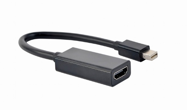 Адаптер Cablexpert mini DisplayPort - HDMI (M/F), 0.15 м, Black (A-mDPM-HDMIF-02) A-mDPM-HDMIF-02 фото
