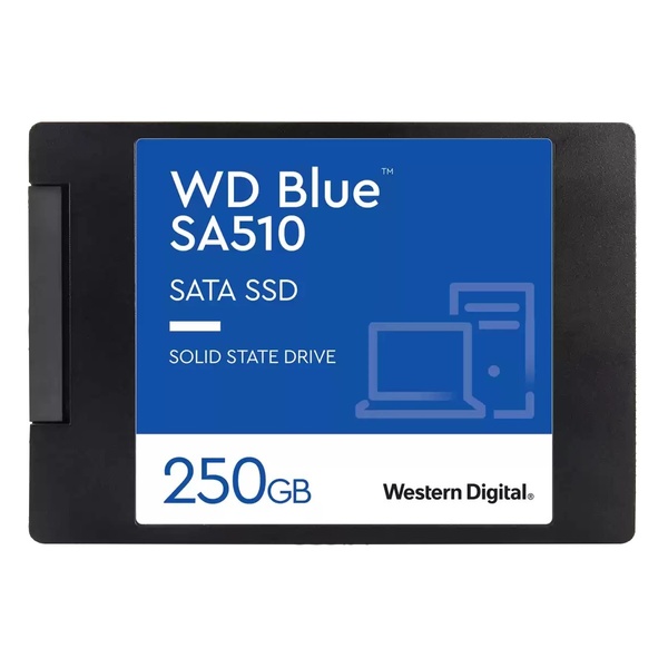 Накопичувач SSD 250GB WD Blue 2.5" SATAIII 3D TLC (WDS250G3B0A) WDS250G3B0A фото